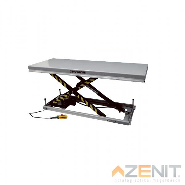Statikus emelőasztal 500 kg teherbírással 1000 mm emelési magassággal (platform méret 800×2000 mm)